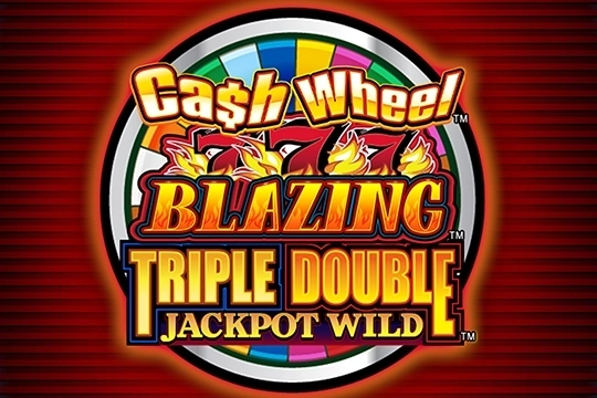 Cash Wheel Blazing 777 Triple Double Jackpot Wild