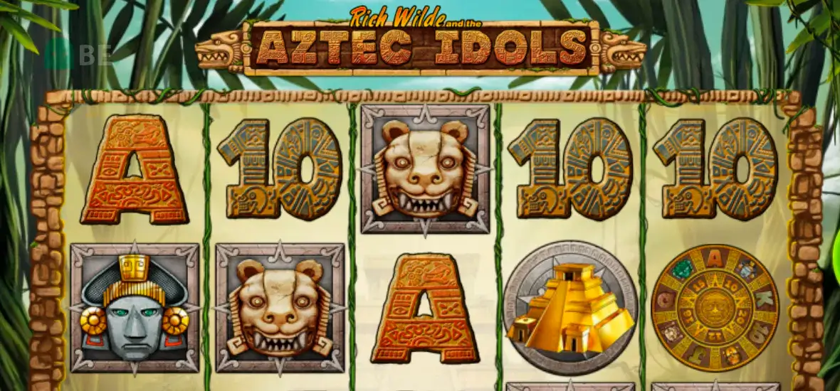 онлайн слот Aztec Idols - дизайн