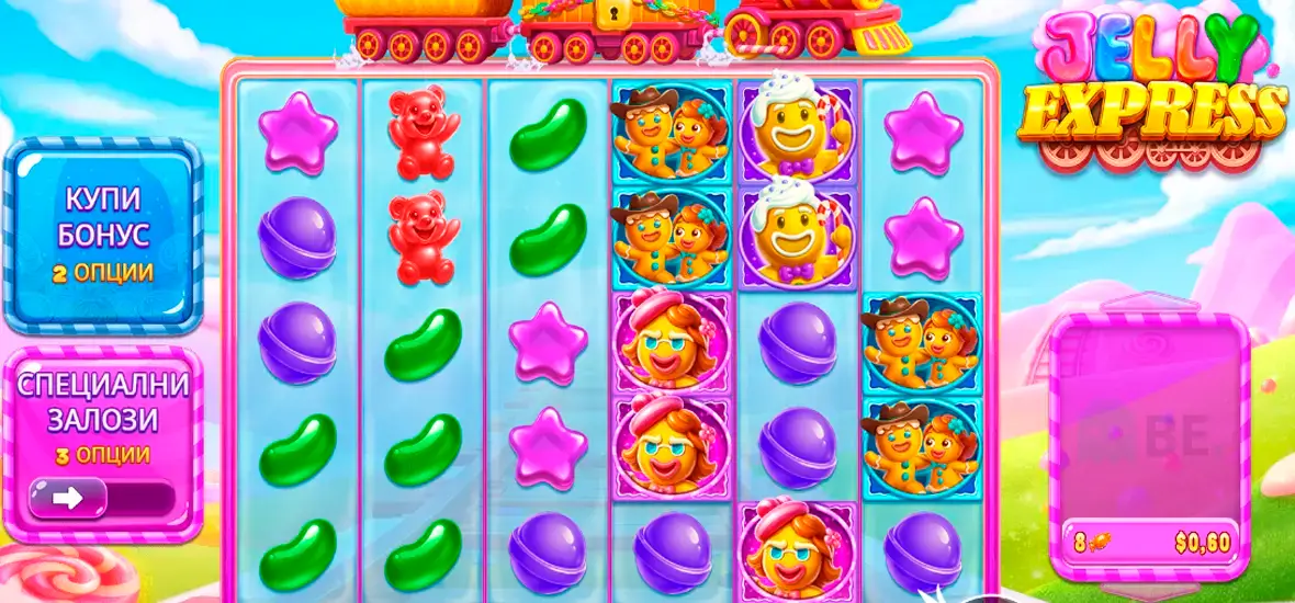 Jelly Express слот игра от Pragmatic Play